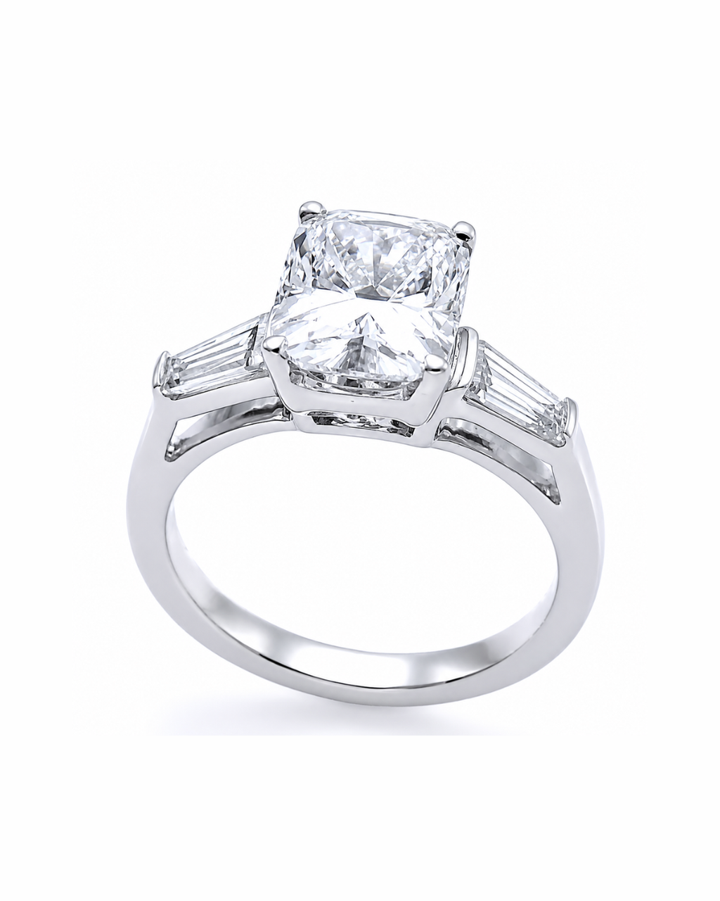 Ring - Cushion Three stone